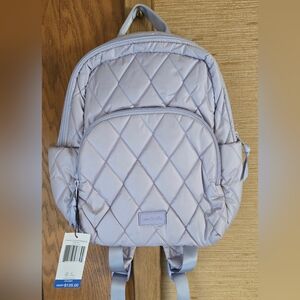 NWT VERA BRADLEY ESSENTIAL COMPACT BACKPACK IN LAVENDER PEARL ULTRALIGHT